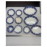 Flow Blue Dish Set