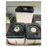 3 Beauty Ware Containers