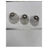 3 Glass Light Shades