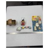 Carriage, Stroller, Kitchen Set and Wind Up Bunni