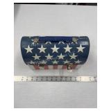 Aladdin American Flag Lunchbox