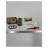 Advertising Items (Some Dells) and Tins