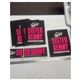 Sister Kenny Stickers and Counter Displays