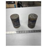 2 Crescent Baking Powder Cans