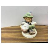 Goebel figurine and assorted knicknacks