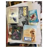Lot of dog and bird books