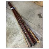 Cane pole fishing rods