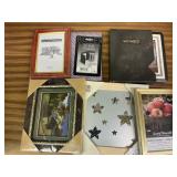 Lot of pictures and mirror