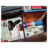 Propane torch and 2 soldering irons