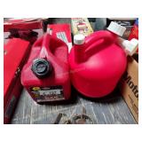2 1-gal gas cans