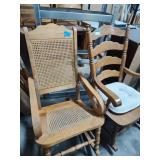 2 rocking chairs
