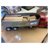 Vintage Tonka truck grain hauler