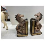 Lot of horses and dog figures