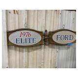 1976 plastic Ford sign