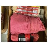 Towels, nails, glue and gripper