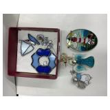 Glass hanging items