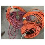 Four extension cords