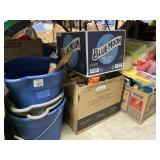 Group of cleaning items