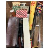 Incense, shaver & grooming items