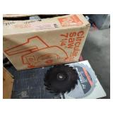 Circular saw and blades