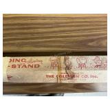 Camping stove and stand