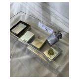 Zippo lighters - heavy wear, one monogrammed