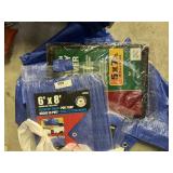 Lot of tarps