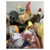 Assorted decor items