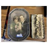 Picture and chalkware