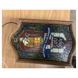 Old style lighted beer sign