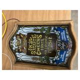 Lighted Old style beer sign