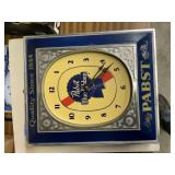 Electric Pabst clock, not tested