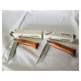 2 Opinel knives