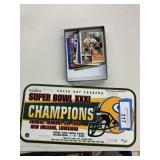 Sports cards, packer plate,