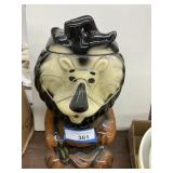 Lefton lion cookie jar