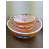 Pyrex measuring cups & other