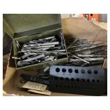 2 flats of drill bits