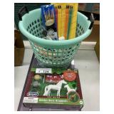 3 boxes craft items & paints