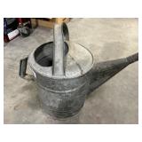 Galvanized watering can