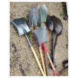 6 shovels