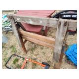 3 sawhorses