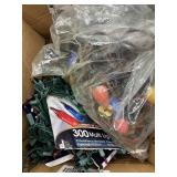 Lot of 3 boxes Christmas decorations