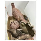 Iron & brass figurines