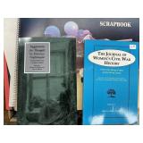 Lot of 2 books and scrapbook