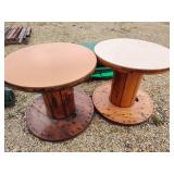 2 24in spool tables