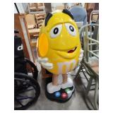 M&M plastic store display