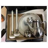 Flat of Stainless items