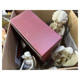 Two boxes Angel figures -Lenox & other