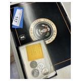 USA stamps & foreign coins