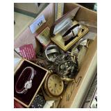 Assorted watches, most battery-operated